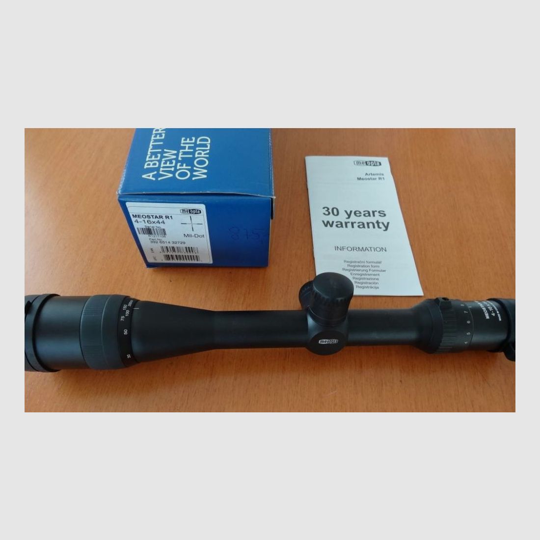 Meopta Meopta:MEOSTAR R1 4-16x44 Abs.Mil-Dot