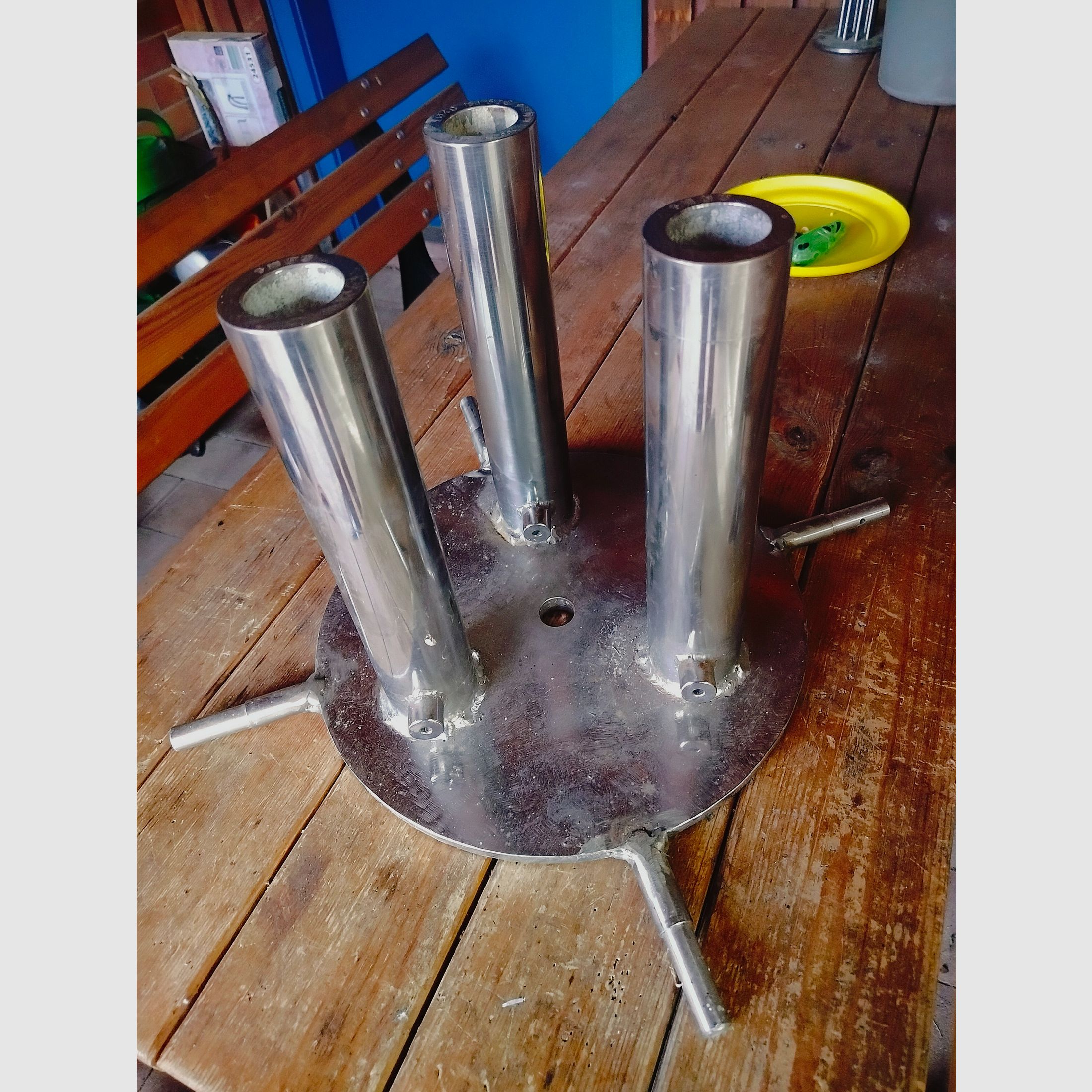 Standböller acciaio inox V2A 3x 40mm Böller, immagine 1 di 4