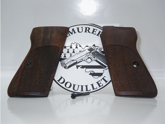 Plaquettes bois quadrillées pour pistolet Walther PP/PPKs