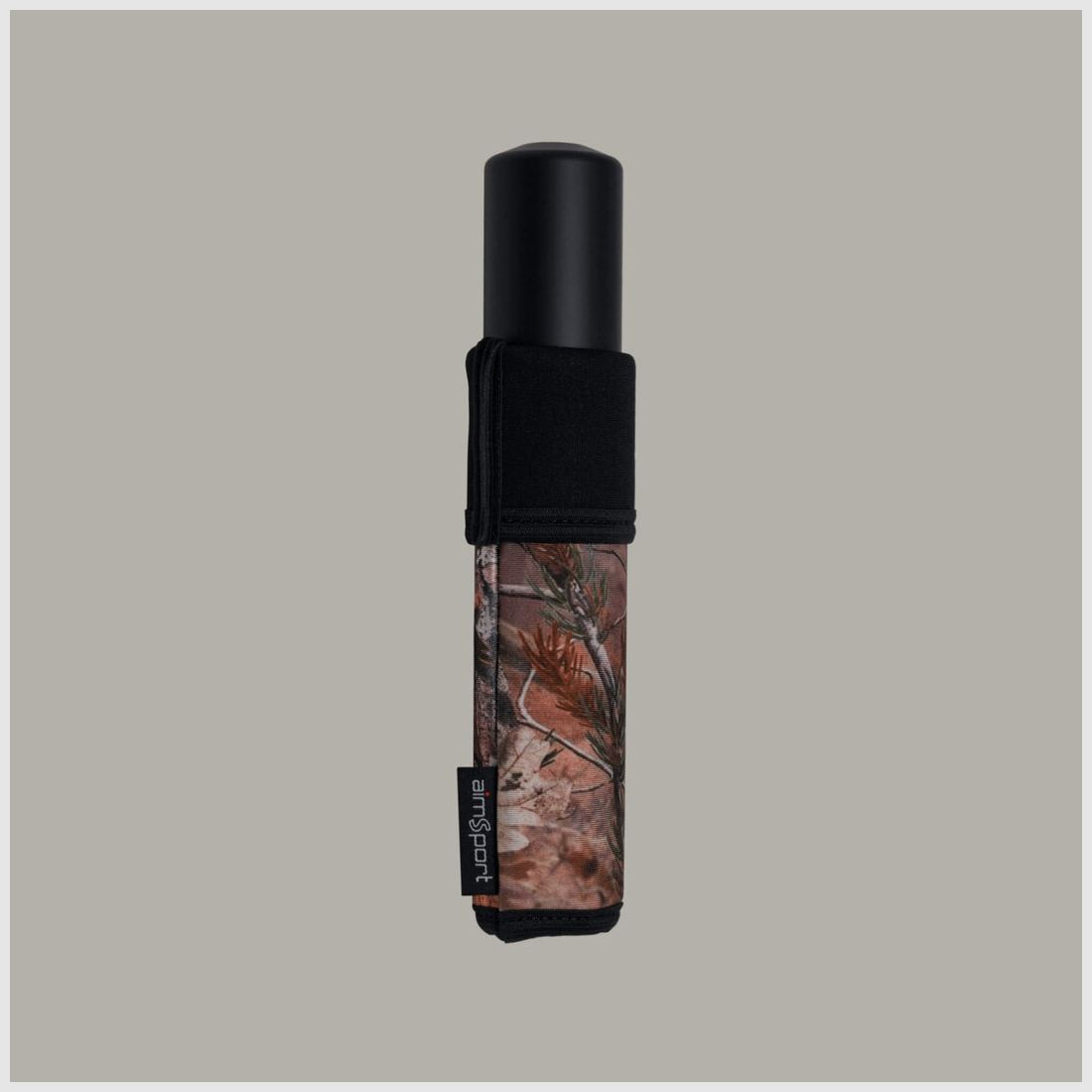aimSport neoprene protective cover for suppressor in black/realtree camouflage T5/T6