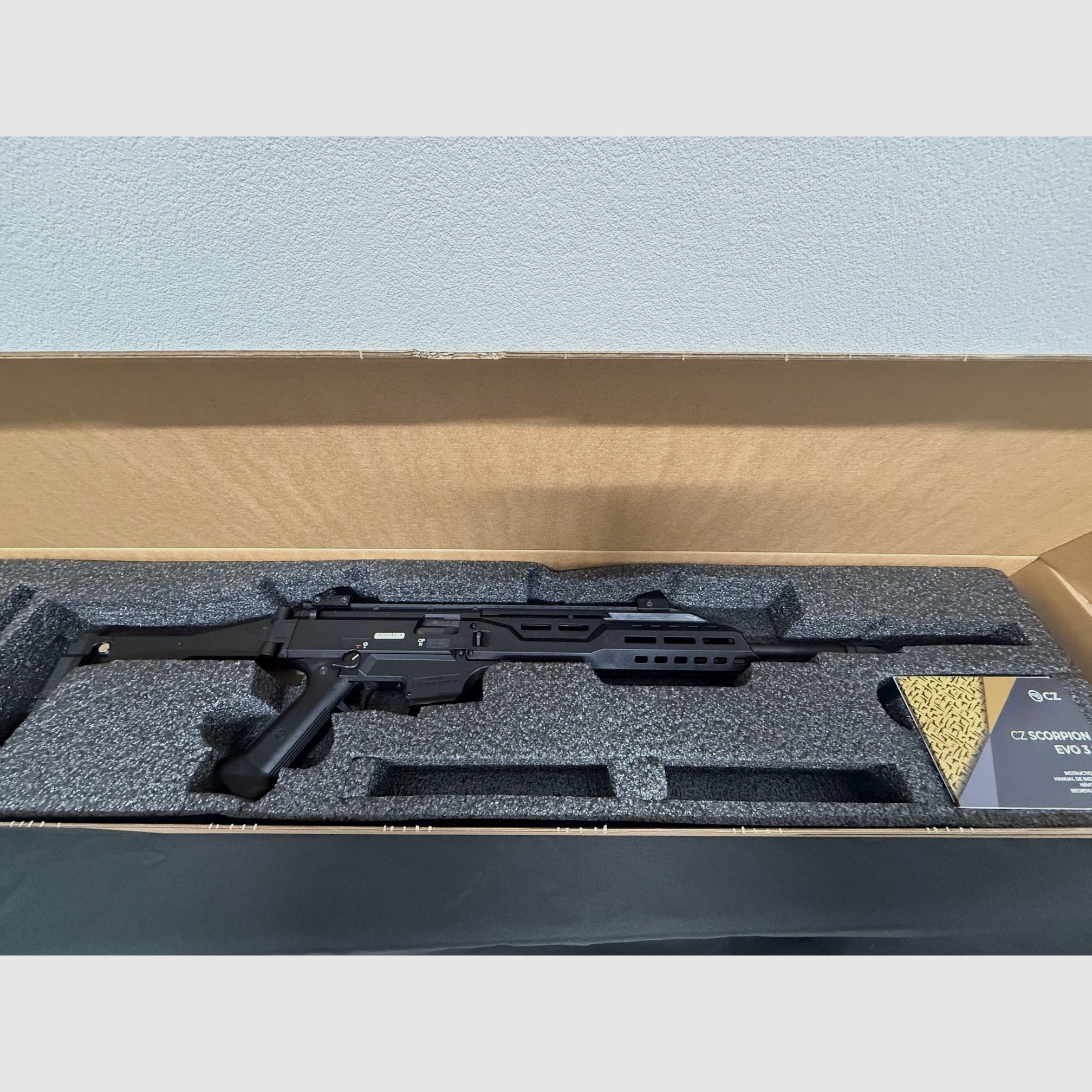 CZ Scorpion Evo 3 S1 Carbine Selbstladebüchse 9mm Luger  sofort verfügbar !