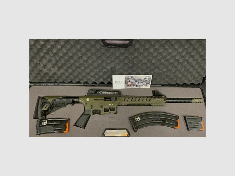 Huglu XR7 ; Khaki ; halbautomatische Flinte; IPSC; Speed