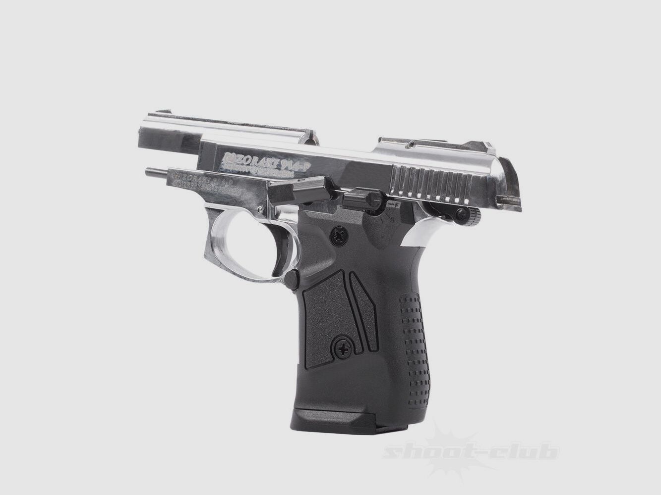 Zoraki 914-P Schreckschusspistole Chrom 9mm P.A.K., Bild 5 von 5