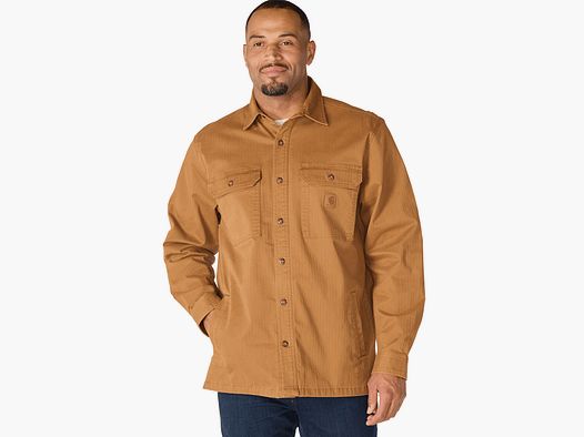 Carhartt Newcastle Shirt Jac Men Carhartt Brown S