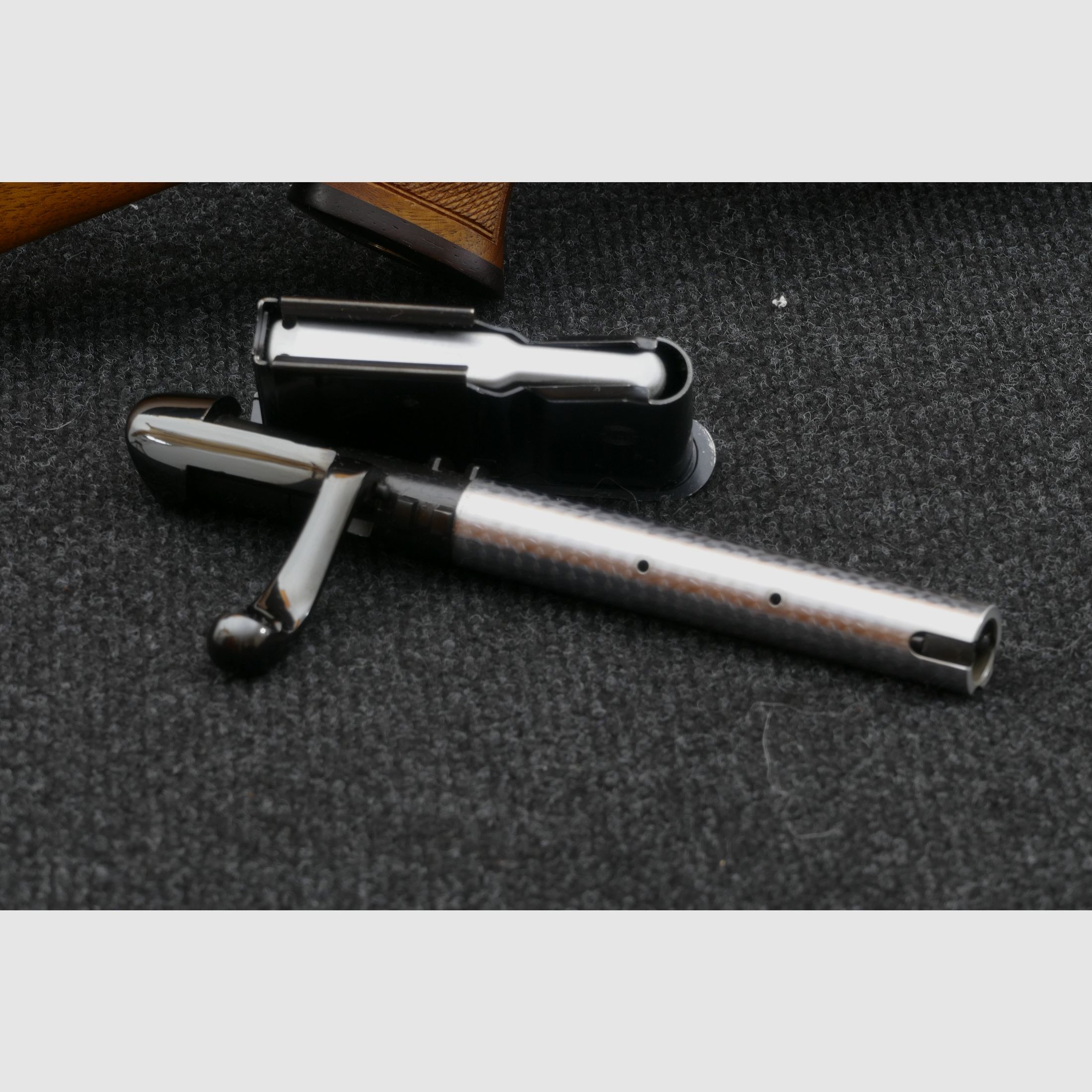 Steyr Mannlicher Luxus M en calibre .30-06 Springfield de primera mano en estado original excepcionalmente bueno, casi como nuevo WHB295