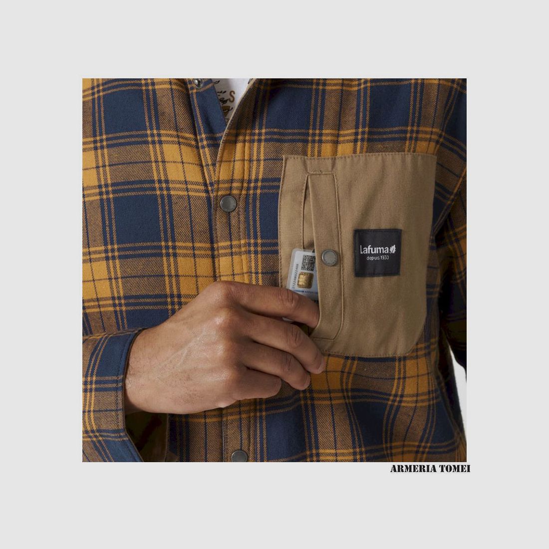 SHIRT – LAFUMA – ARKHALE WARM SHIRT 9428 Sudan Brown, image 5 of 6