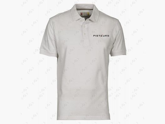 Polo homme PISTEURS VENICE manches courtes blanc