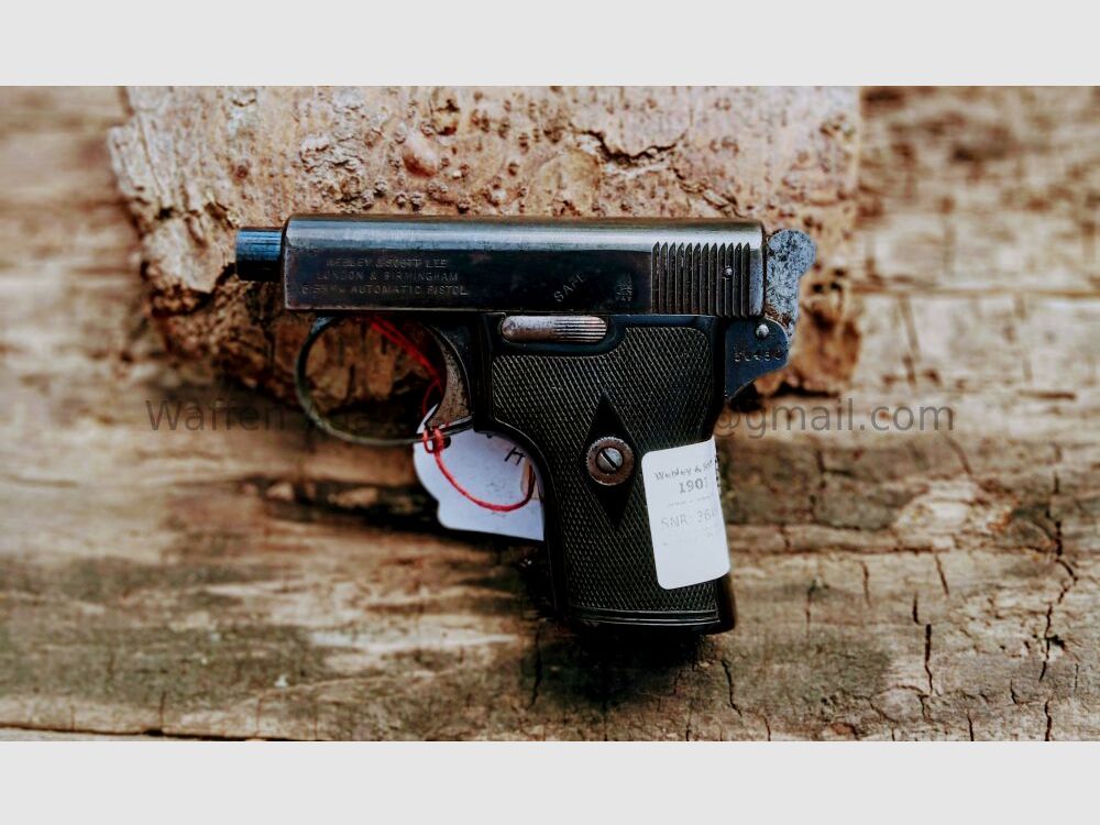 Webley Scott 1907 Taschenpistole
