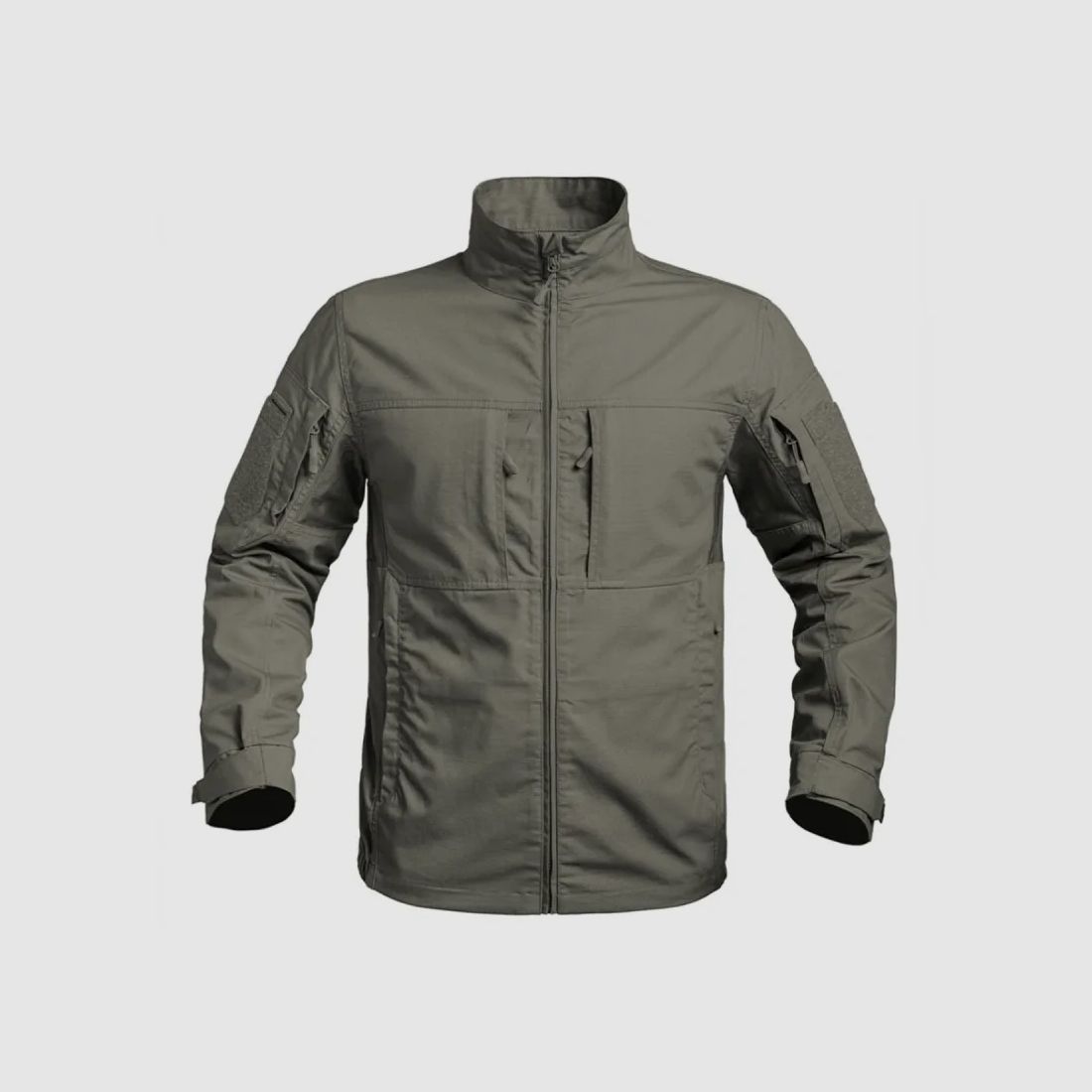Kurze Jacke Fighter 8 Taschen Reißverschluss Ripstop Khaki M bis 3XL, Bild 10 von 16