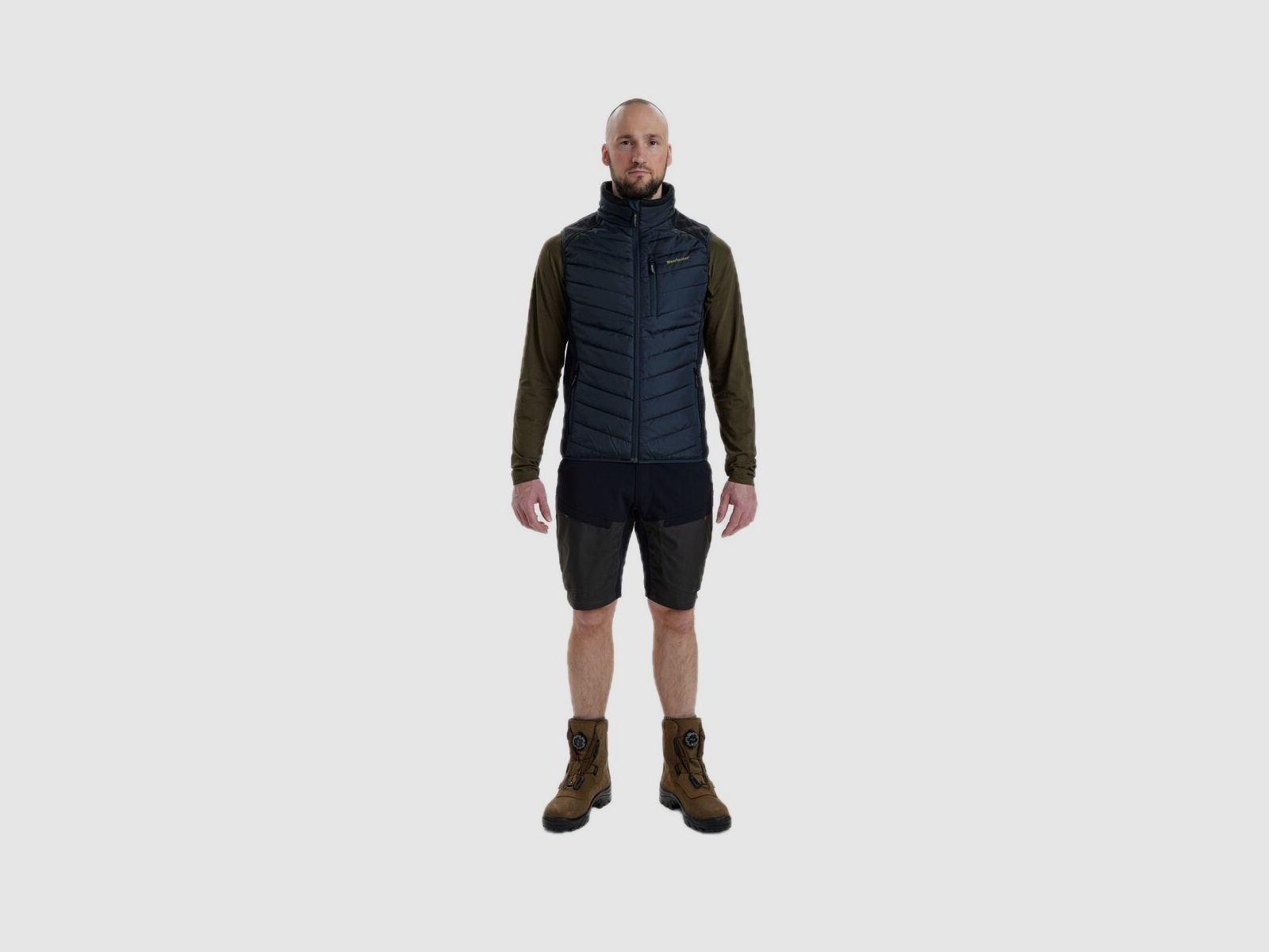 DEERHUNTER Weste Moor Padded Dark Blue