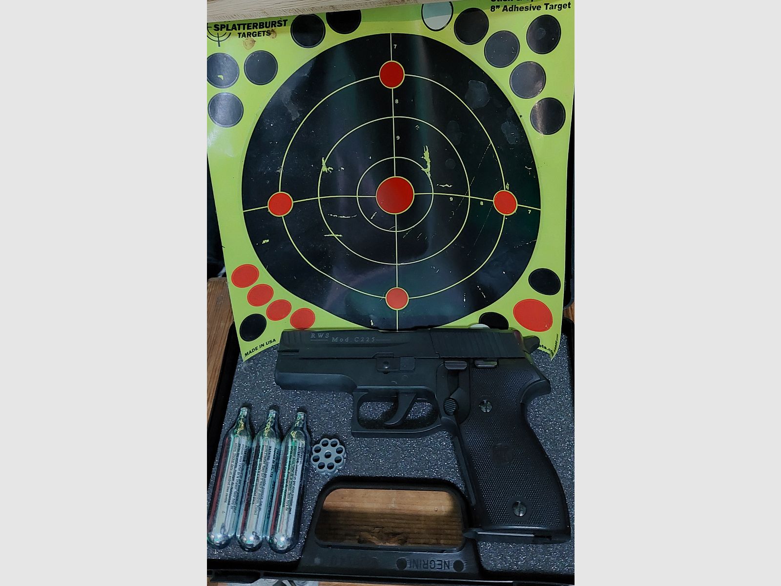 Pistola CO² RWS Mod. C225 4,5 mm Diabolo