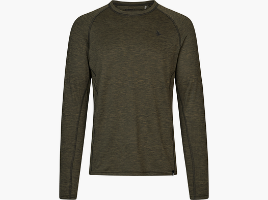 Koszulka SEELAND Peak - Pine green melange (40411001500)