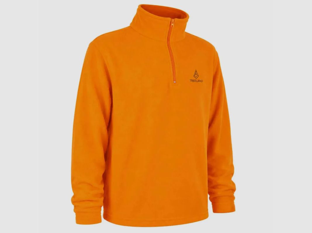 Sweat polaire orange Treeland®, image 2 sur 8