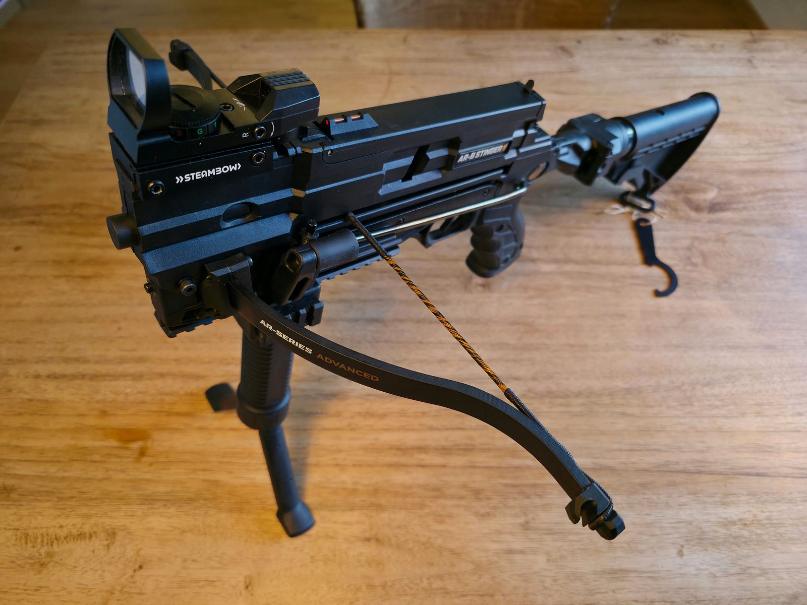 Steambow AR-6 Stinger II Tactical - SET - Viel Zubehör!