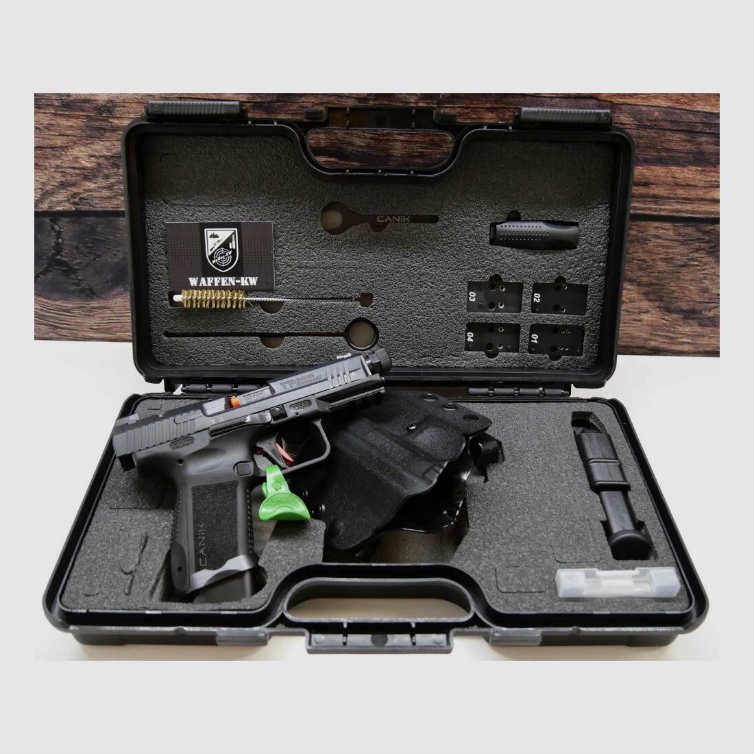 Canik Pistole TP9 Elite Combat black 9x19 inklusive Zubehör	 9mmLuger