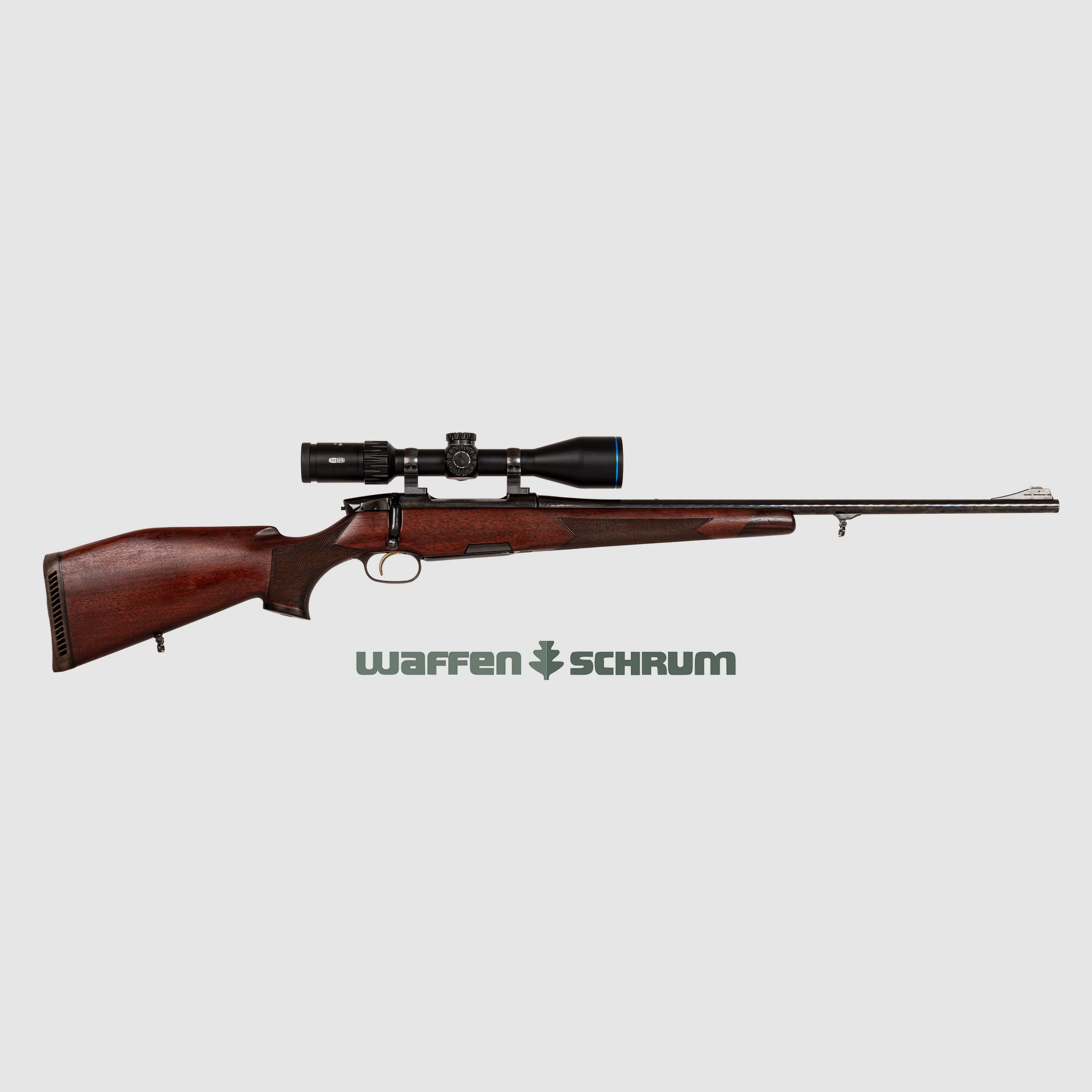 Steyr Mannlicher Luxus , ZF Meopta MeoHunter R5 3-15x50 SFP RD, Abs. 4C bel., .30-06Spring