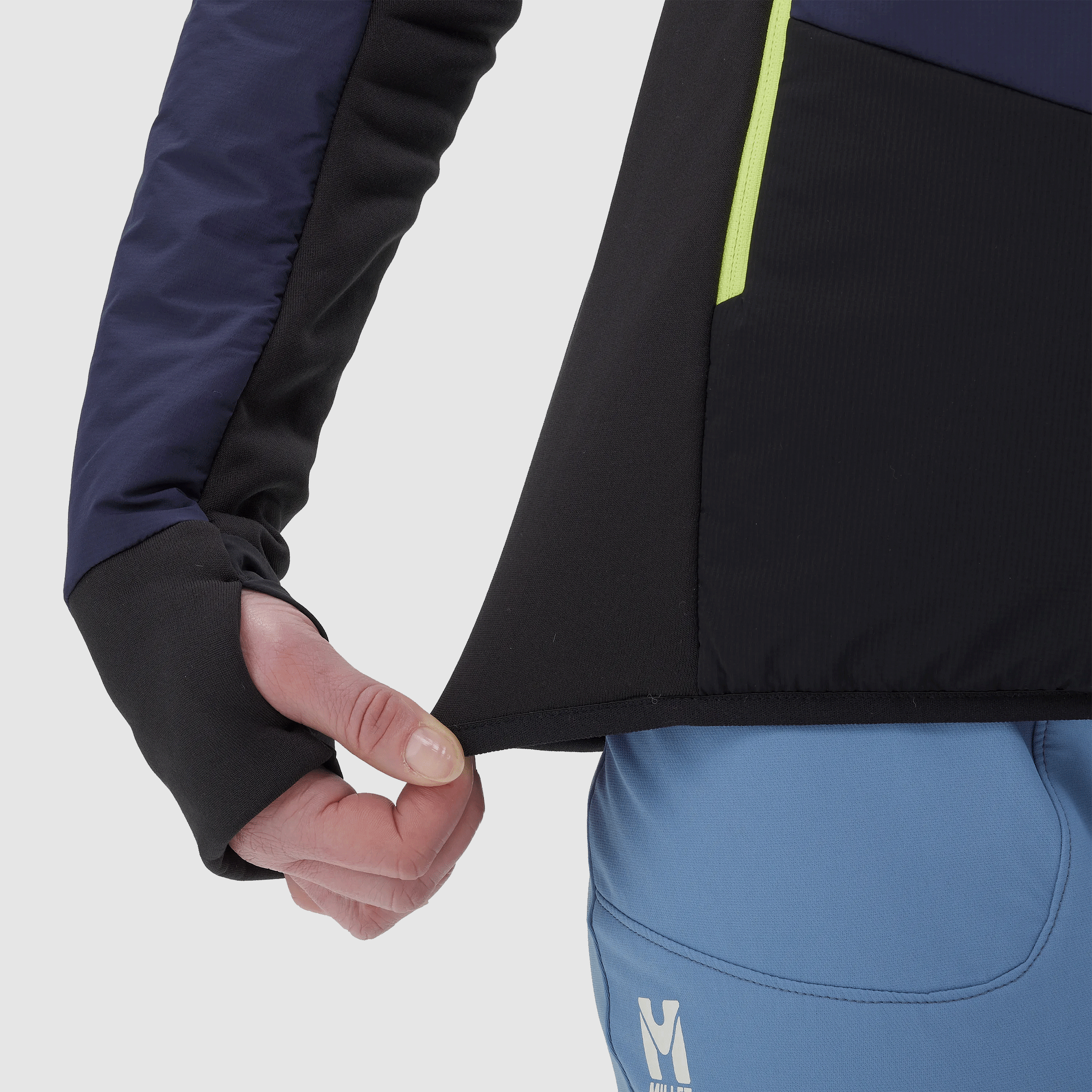 JACKET/FLEECE – WOMEN – MILLET – M WHITE PRIMALOFT H W Noir / Saphir, image 6 of 8