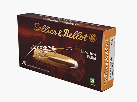 Sellier & Bellot .30-06 Sprgf. eXergy, XRG bleifrei 180 gr.
