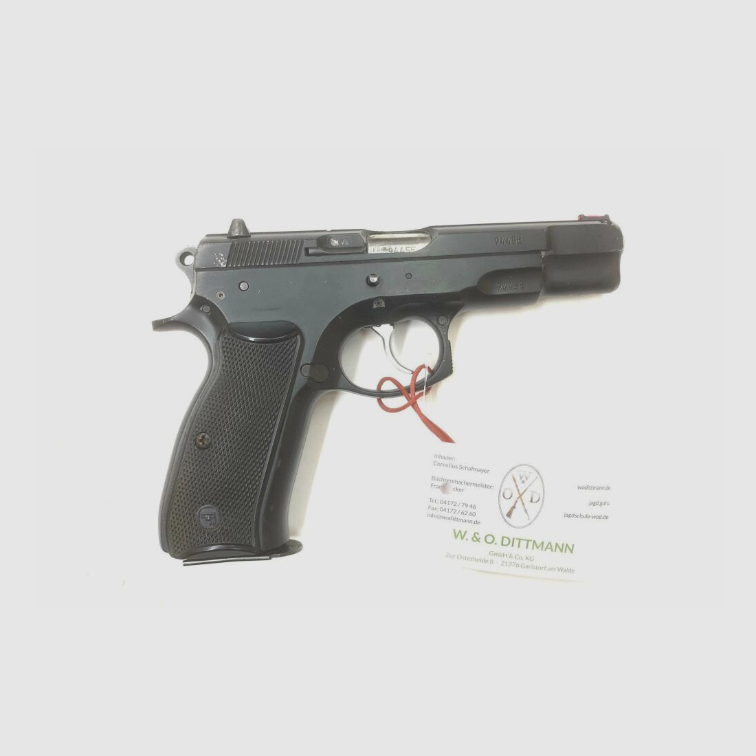 CZ Uhersky Brod CZ 75	 9mmLuger