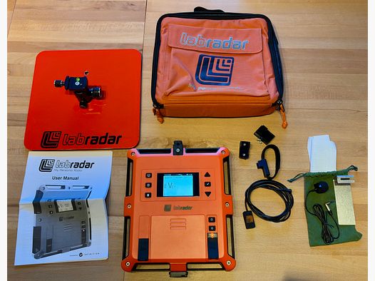 Labradar Geschwindigkeitsmessgerät mit Zubehör