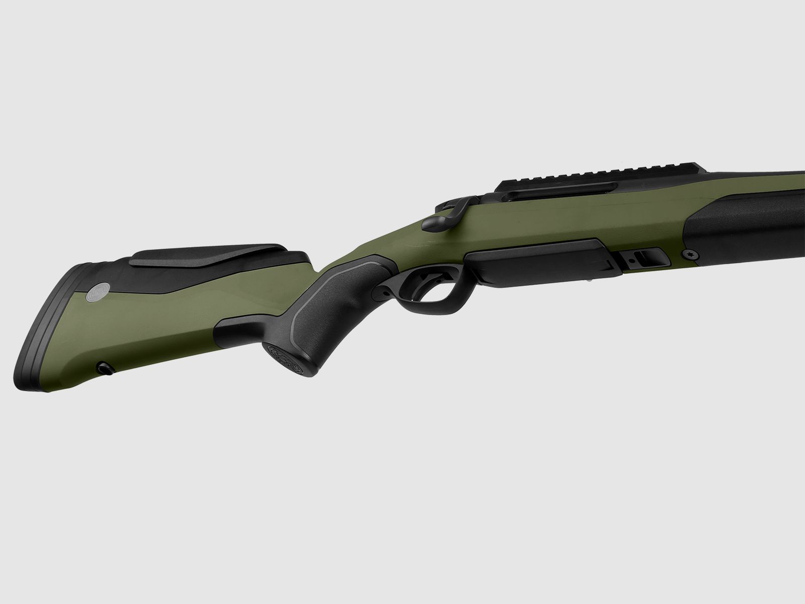 Steyr Arms MS WILD .308 Win., 3+1 magazijn, directe trekker, 5/8"x24, groene herhalingsgeweer, afbeelding 3 van 9