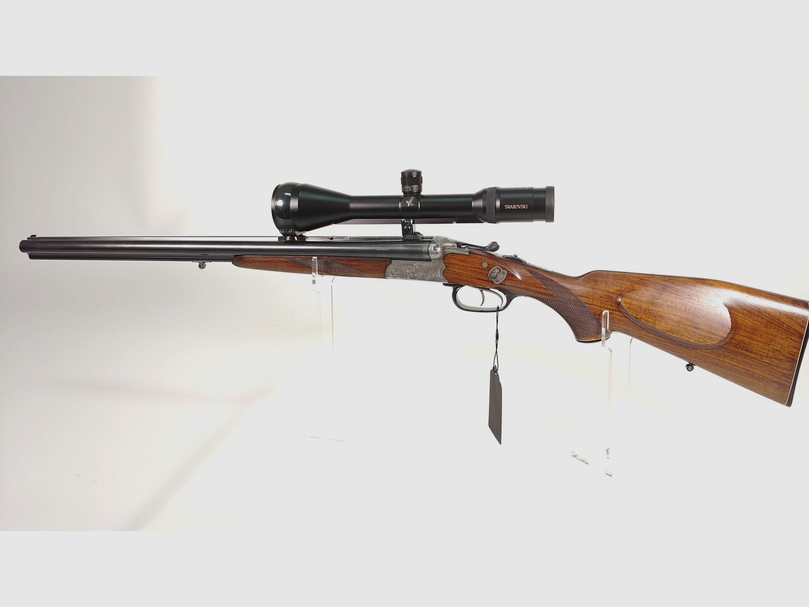 Sauer & Sohn Drilling 7x57 R / 16/70 z lufą wymienną .22 Hornet i Swarovski Habicht 2,5–10x56, zdjęcie 1 z 9