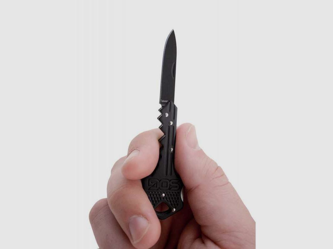 SOG Key Knife Schlüsselmesser, Schwarz