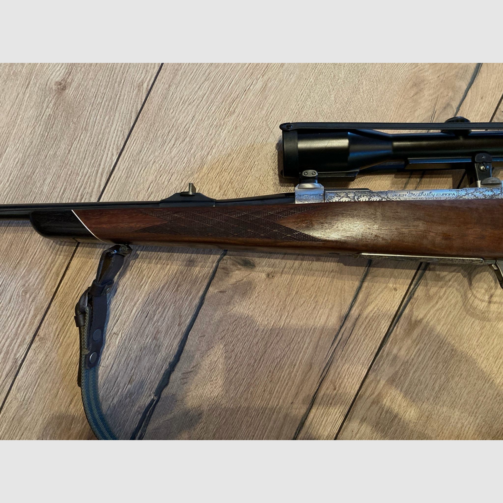 Sauer Weatherby P48600 Modell Europe Repetierer mit Gravur