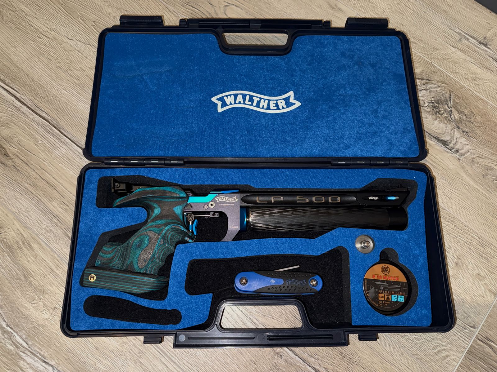 Walther LP500 Meistermanufaktur (2022) | Empuñadura Rink M + cartucho de carbono (hasta 2032+) | Servicio top, imagen 1 de 5