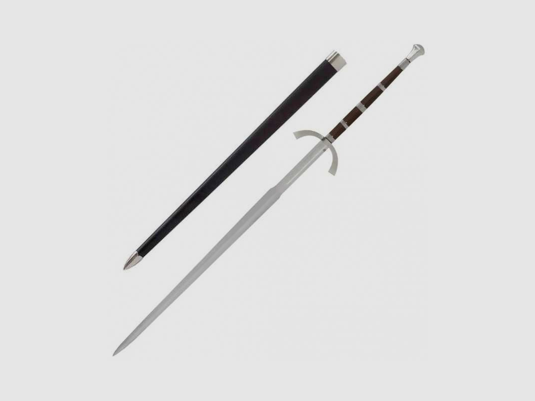 Urs Velunt Langes mittelalterliches Zweihandschwert 156 cm