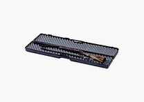 Custodia per fucile 121x23x10 nera