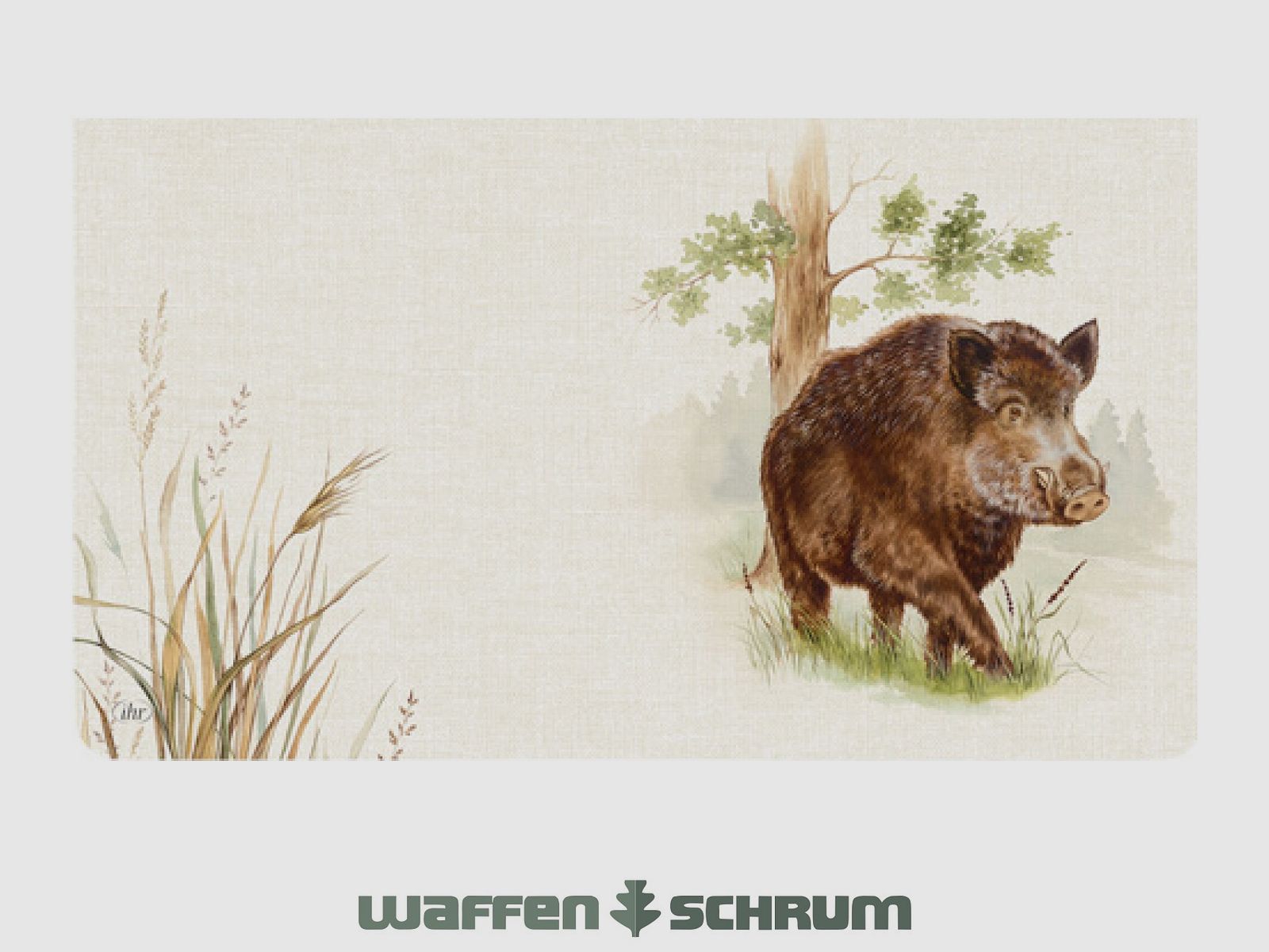 Fritzmann Frühstücksbrettchen Wildschwein