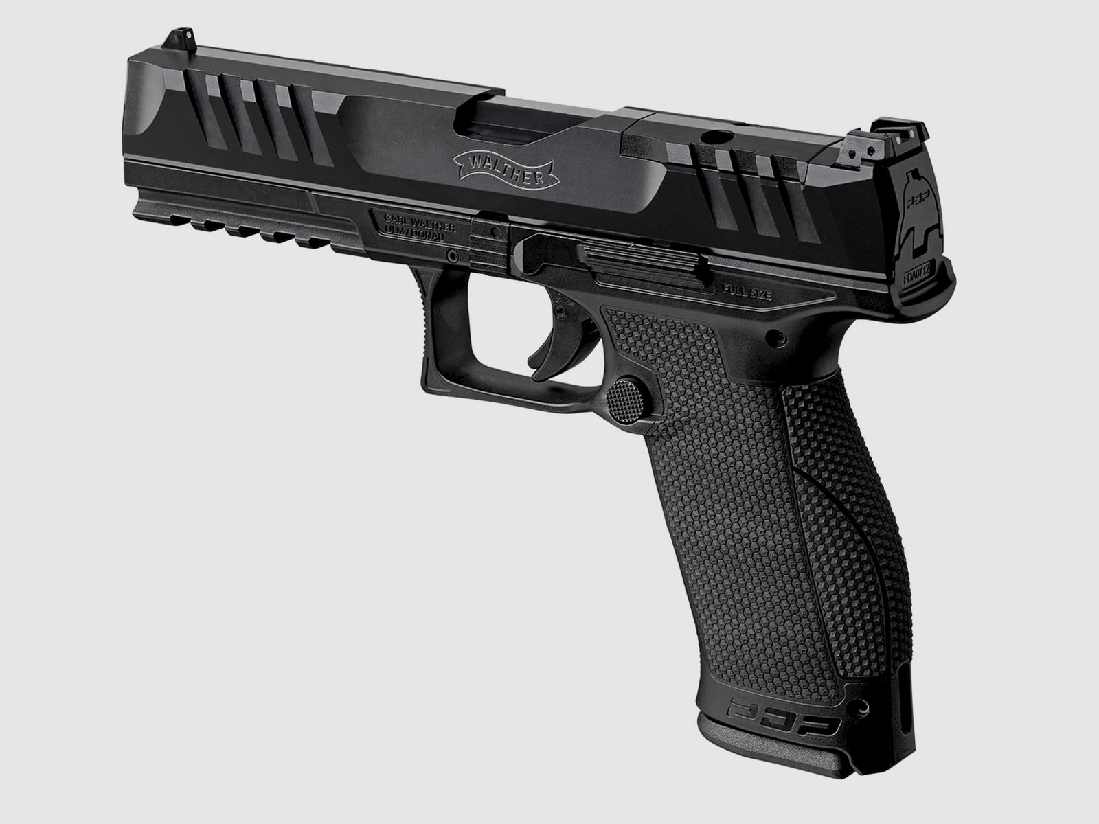 Gebrauchtwaffe WALTHER PDP FS 5.0´" 18R 9x19 OR INT Pistole 9mm Luger OHNE Burris Fast Fire IV