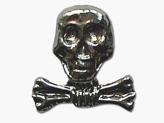 Wachter Pin Mini Metall Totenkopf
