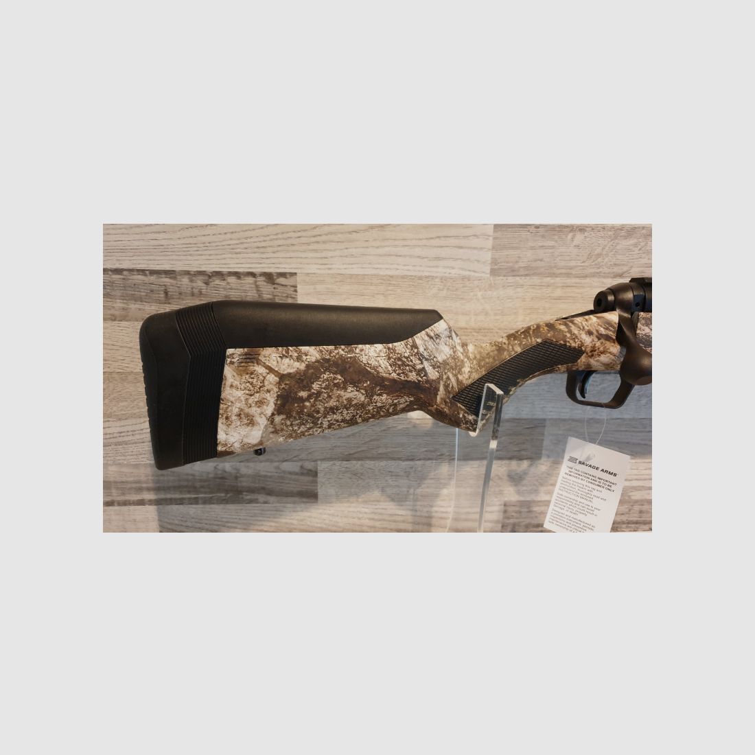 Neuware vom Fachhandel - Savage 110 Predator Camo Kal. .308Win Heavy-Lauf kanneliert - Mündungsgew.