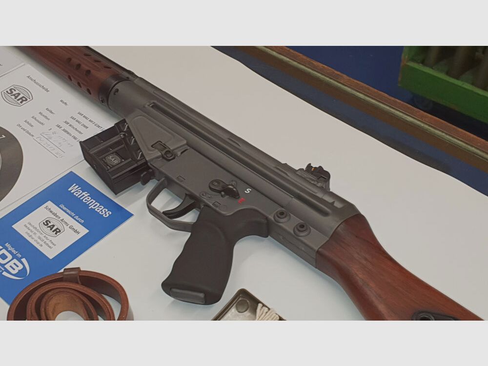 Schwaben Arms GmbH semi-automatisch geweer SAR M41 SPORTMATCH MF3 G3KT kaliber 308win. - MADE IN GERMANY - vergelijkbaar met HK41/G3