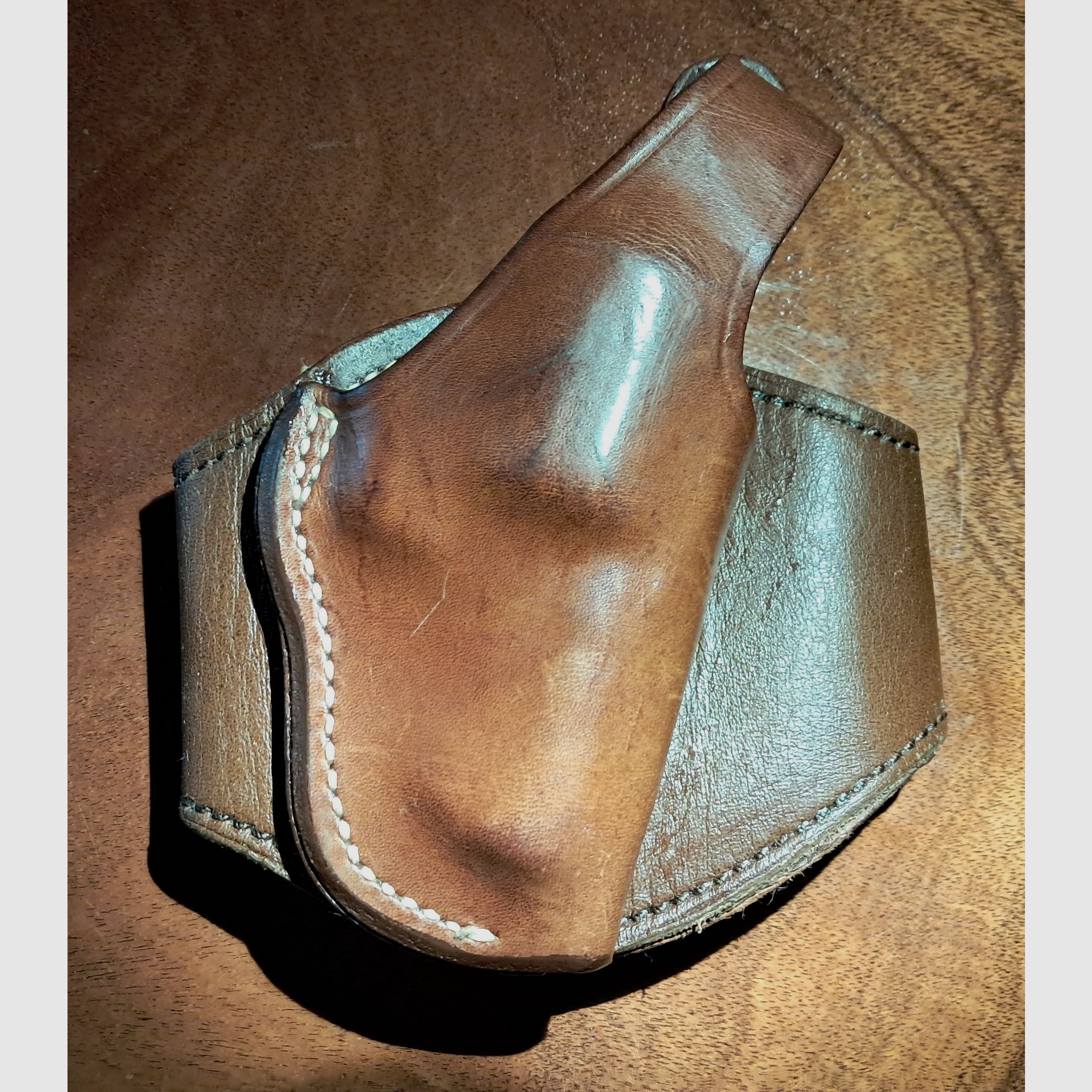 Bianchi  /   Bein  /  Knöchel holster   aus Leder  