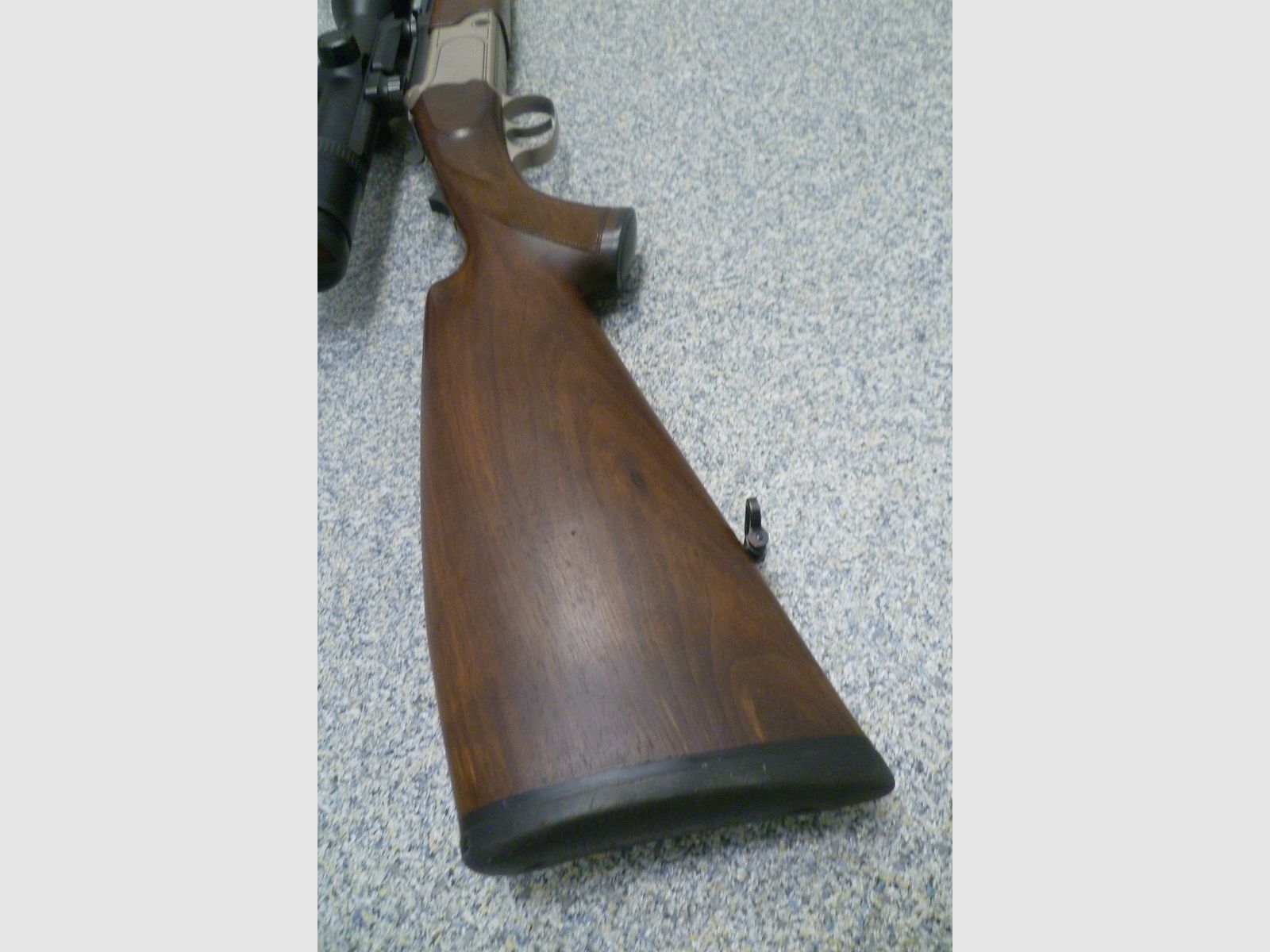 Escopeta de doble cañón Simson 20/76 y .30R Blaser con Zeiss Victoty HT