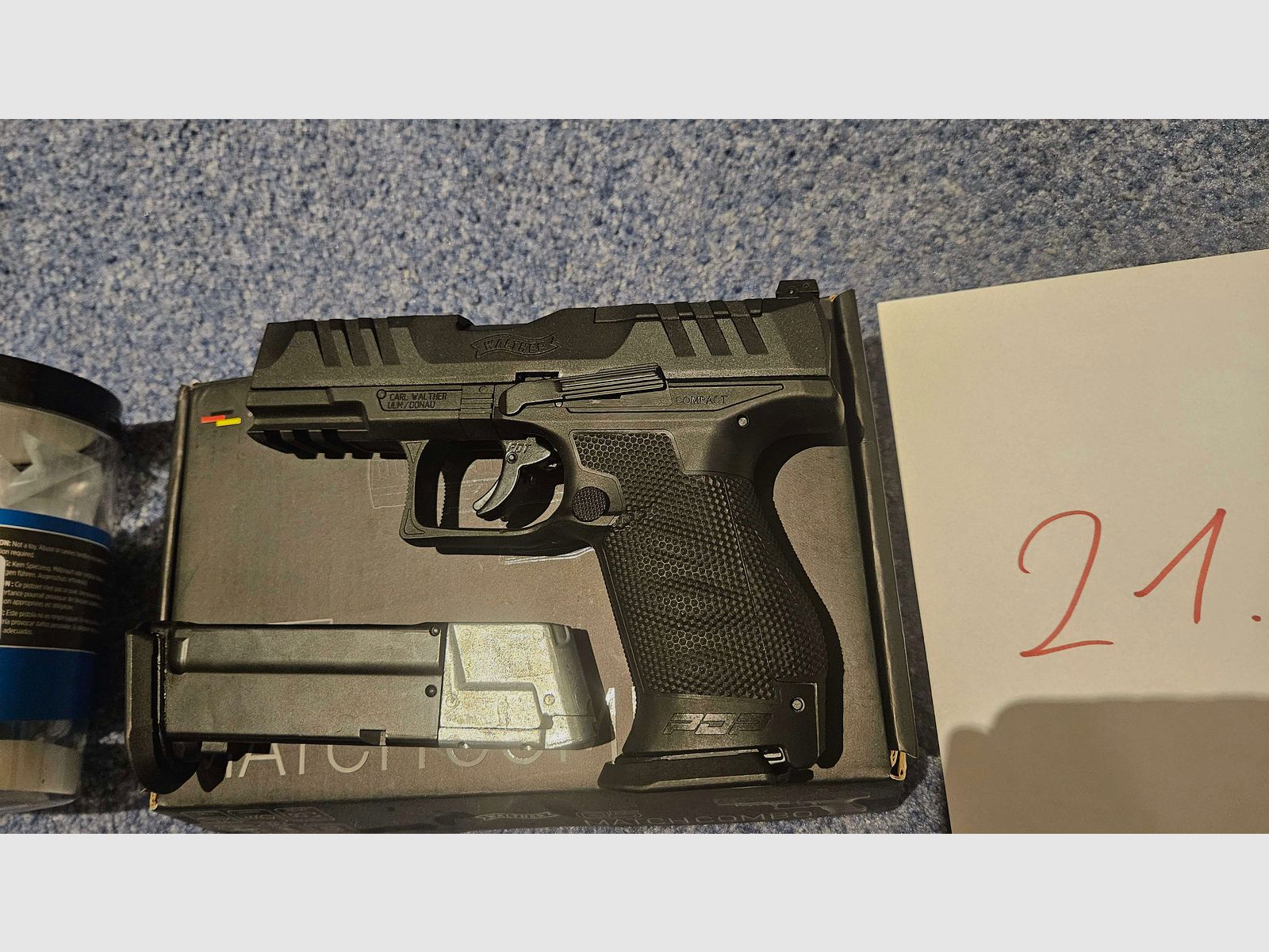 T4E Walther PDP Compact, Co2, RAM 