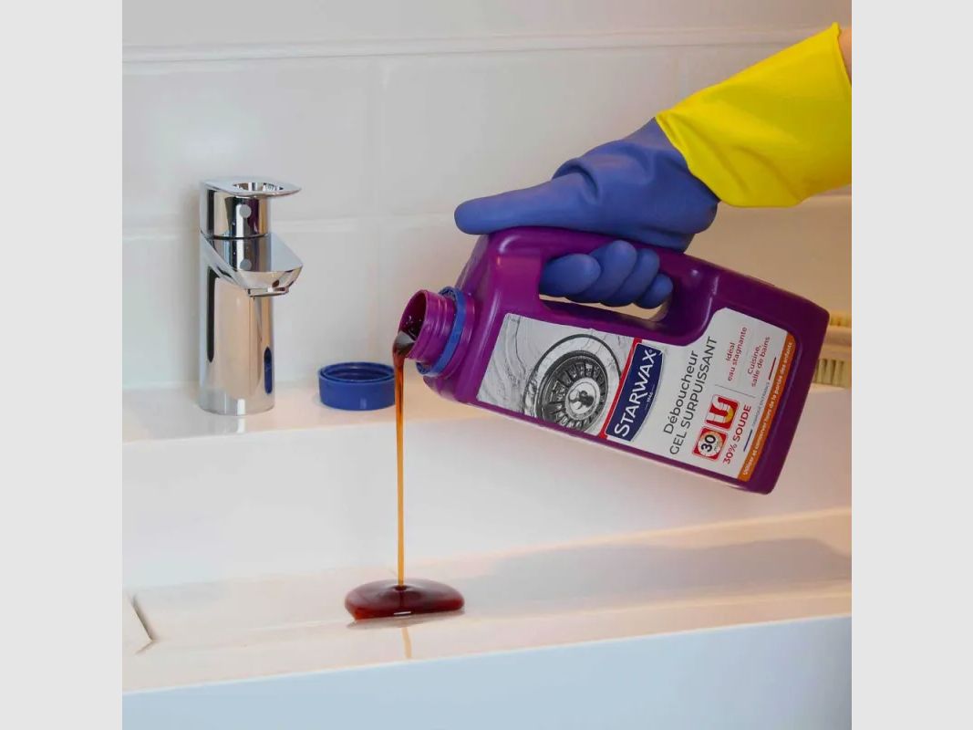 Superstarker Abflussreiniger Natronlauge 30% 1L Starwax, Bild 3 von 7