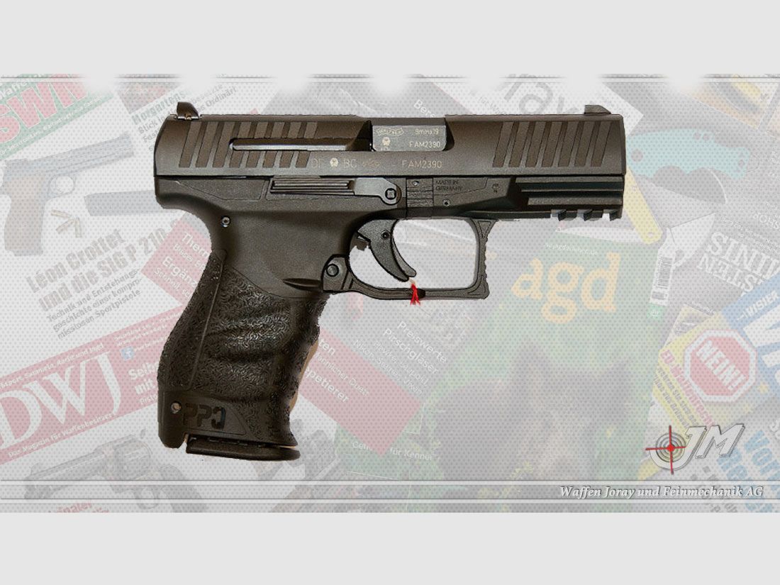 Walther PPQ M2 9mm Para 4″