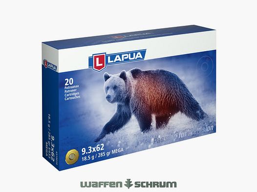 Lapua Naturalis 16,2g - 250gr. 9,3x62
