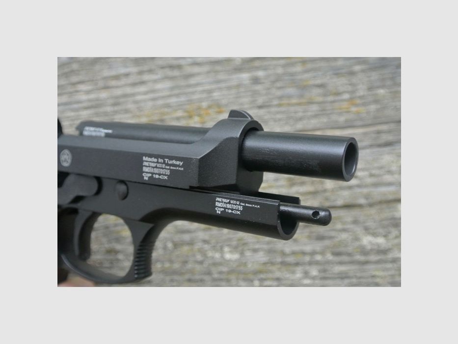 RETAY MOD92 9 mm P.A.K. – réplica Beretta 92F / M9 – pistola de fogueo – envío a toda la UE, imagen 7 de 8