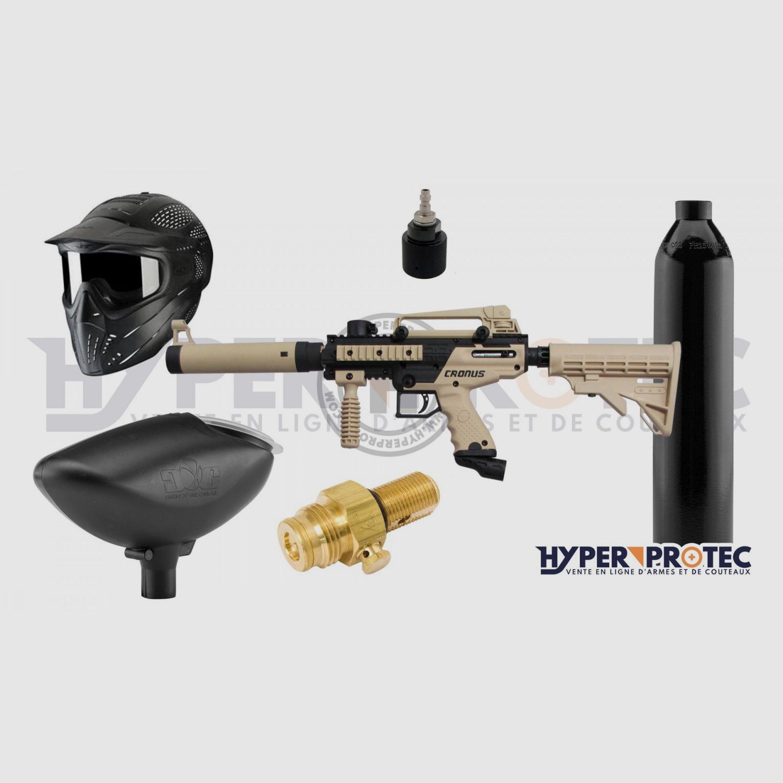 Tippmann Chronus Tactical Pack - Paintball Rifle, image 2 of 5