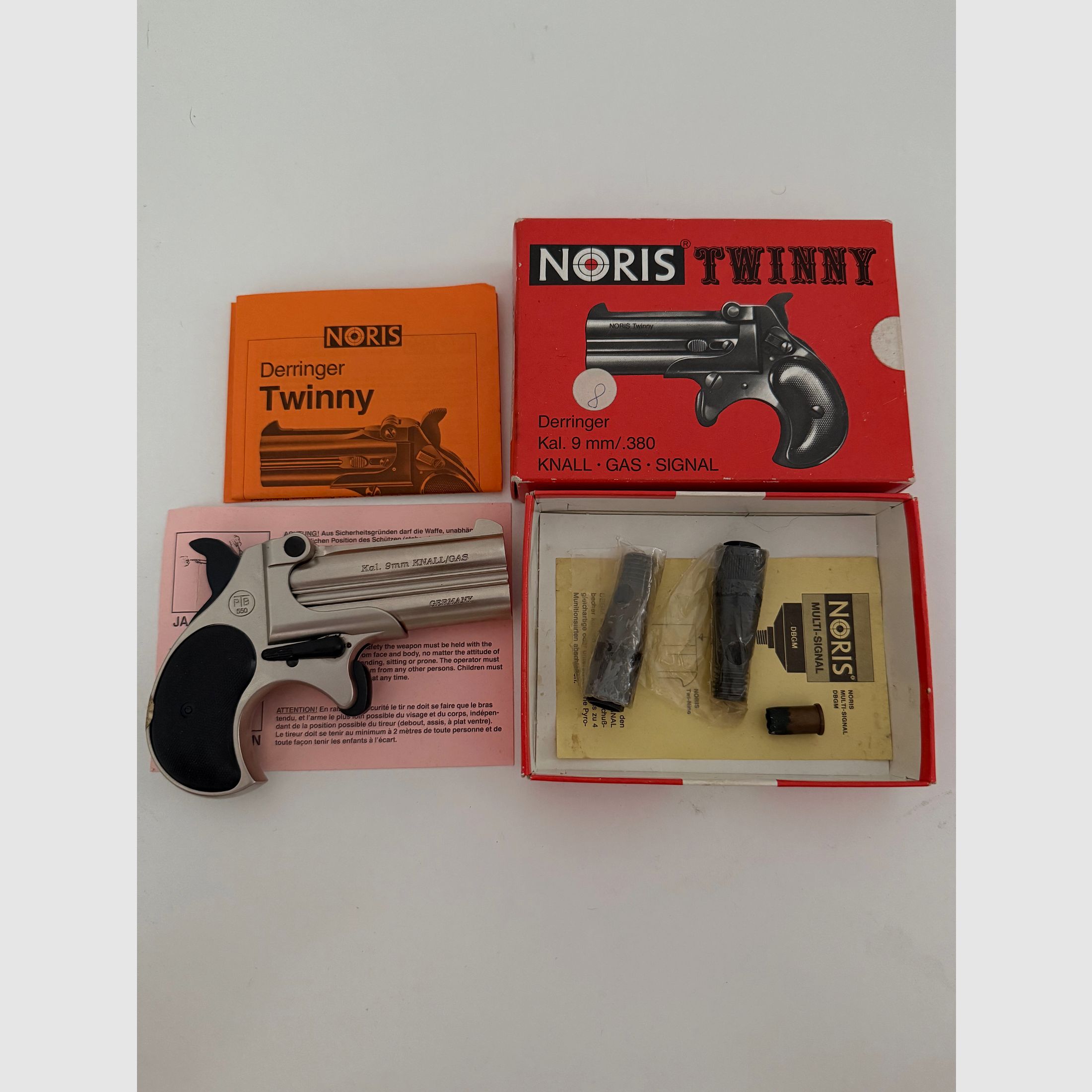 Noris Twinny Derringer 9mm/.380 Knall