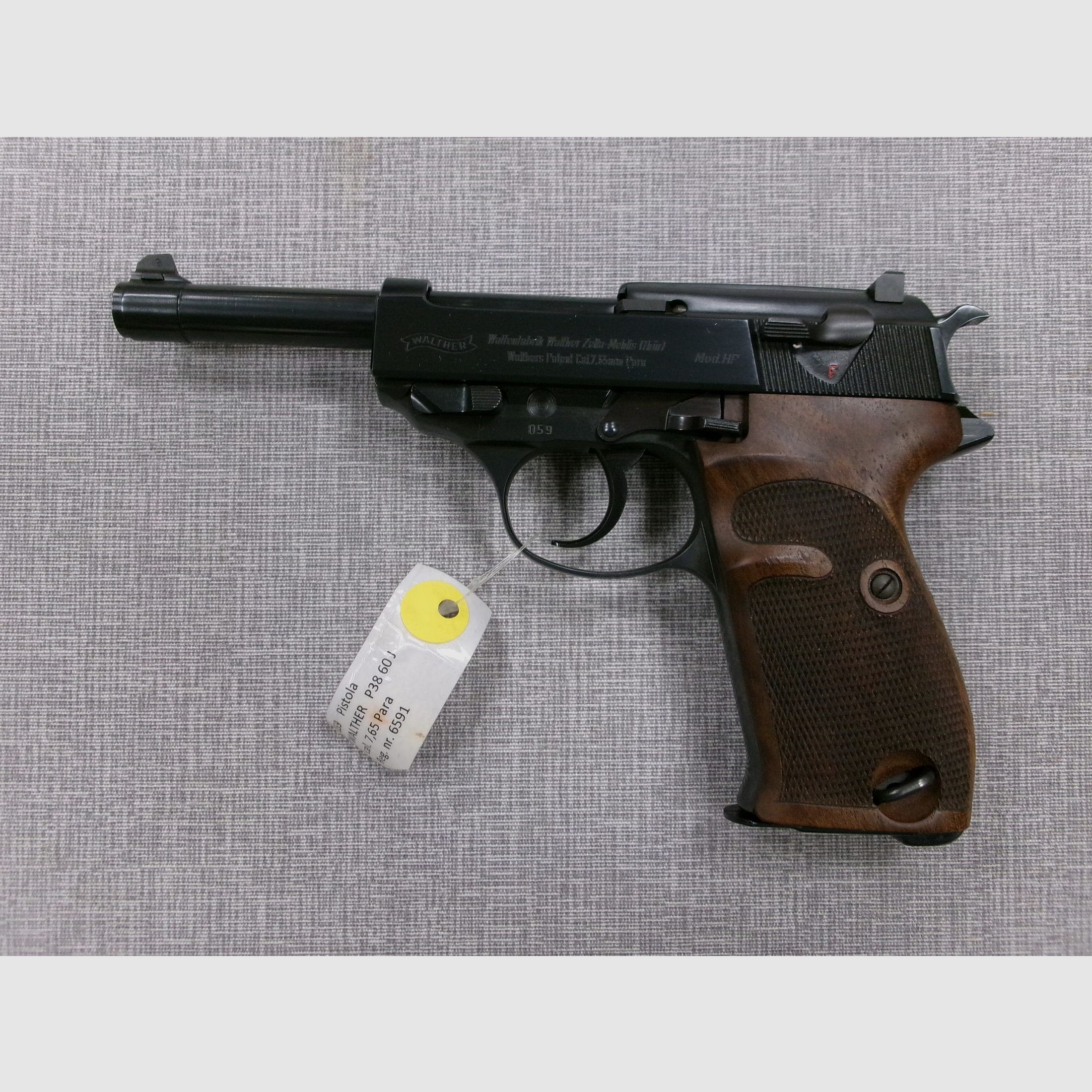 WALTHER P38 60 ANS HP CAL. 7,65 PARA, image 1 sur 4