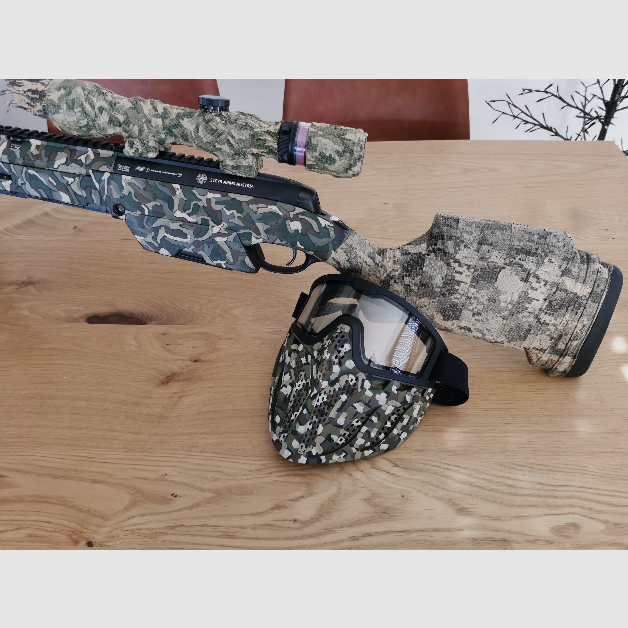 Styer Scout Elite Airsoft Scharfschützen Gewehr 