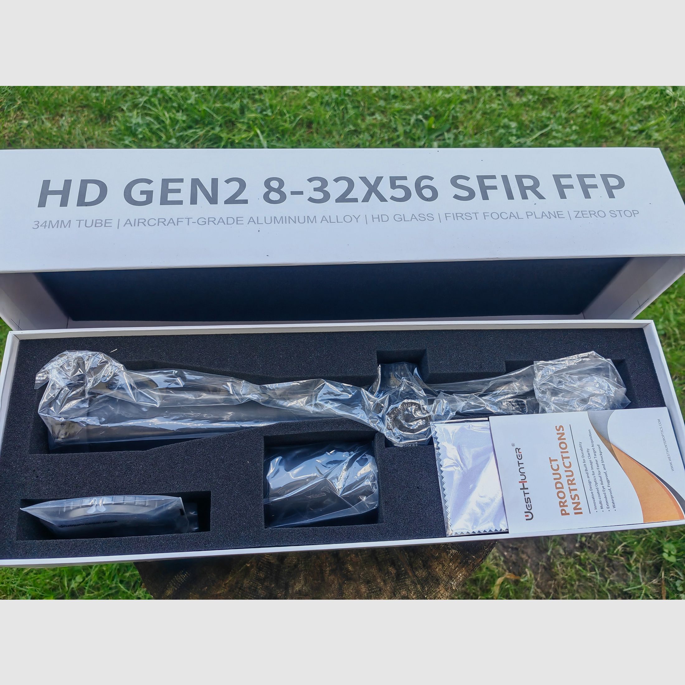 Westhunter HD Gen2 8-32x56 SFIR FFP scope, immagine 2 di 2