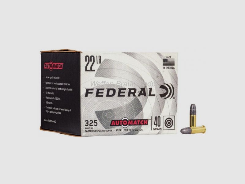 Federal Champion Auto Match - Rimfire .22 long rifle