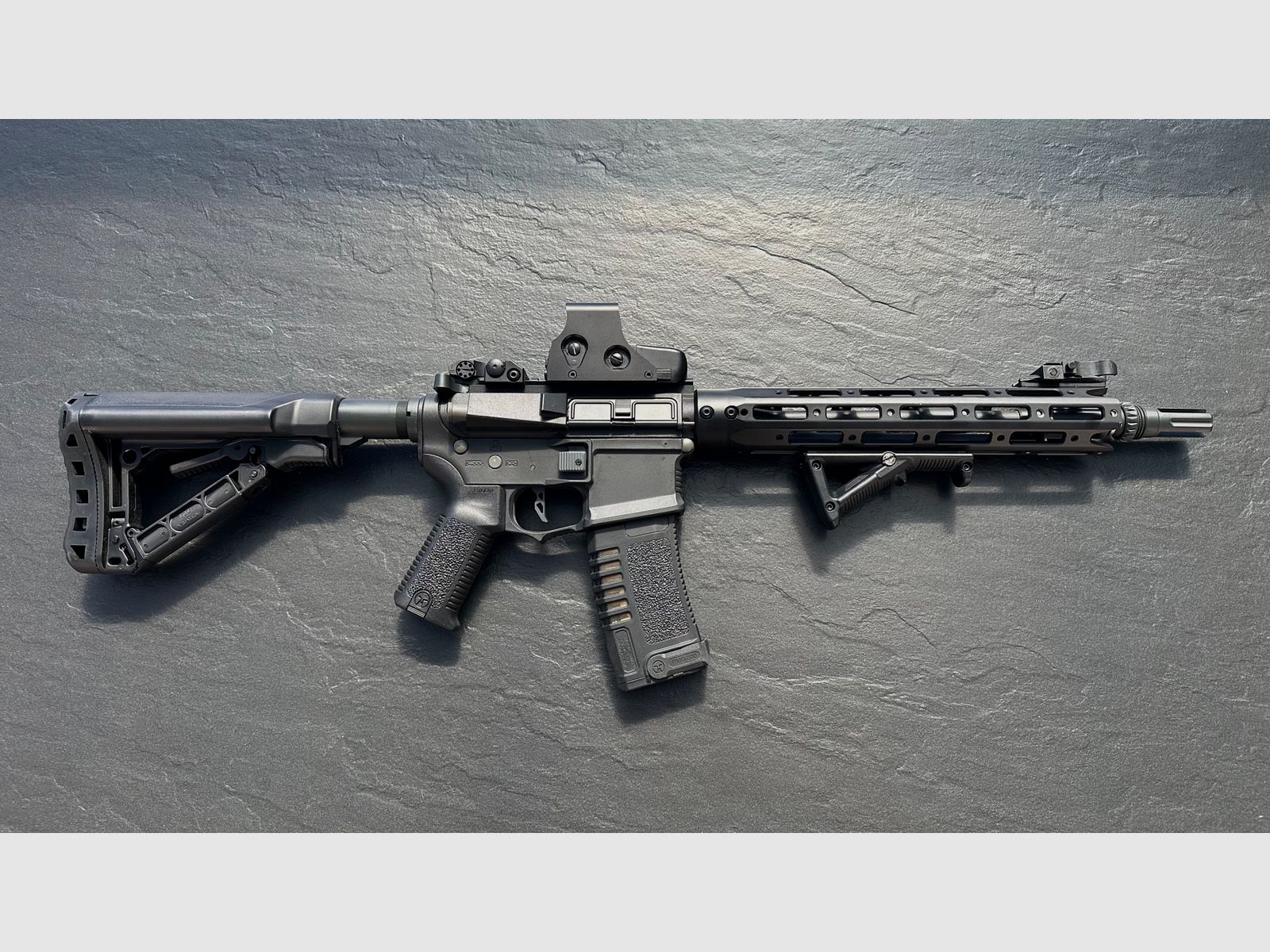 S-AEG complete set, like new (Ares Amoeba AM-009-BK)